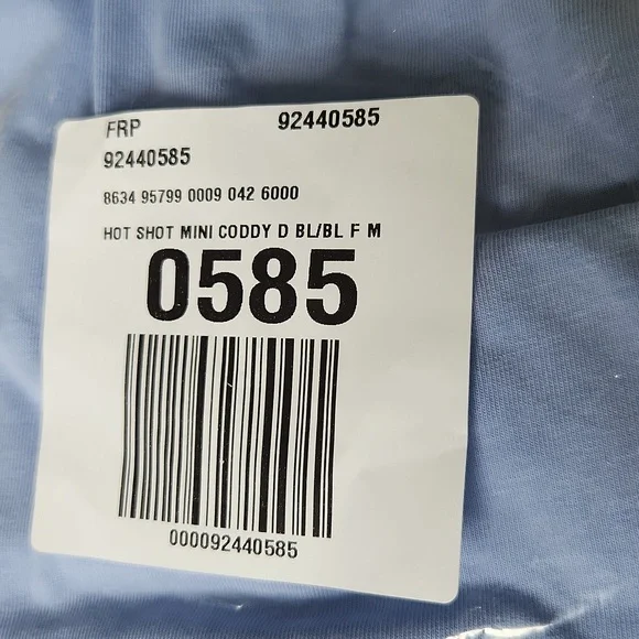 FP Movement Hot Shot Mini Dress Blueberry M Lavender Pale Blue Free People New - Picture 13 of 13